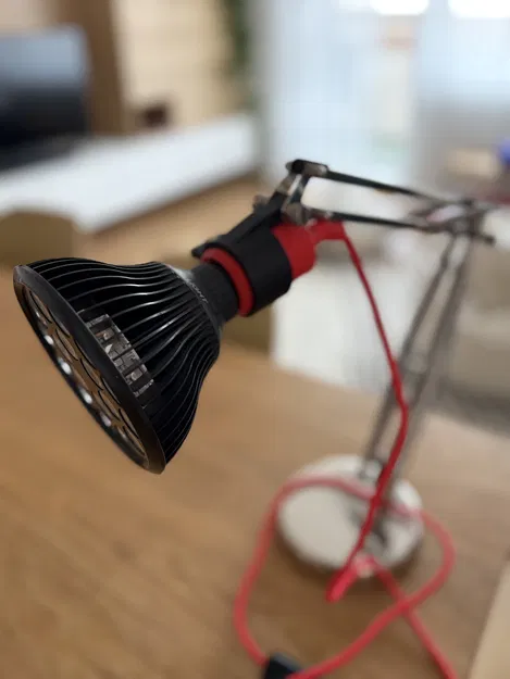 Giá đỡ đèn MITO LIGHT cho đèn bàn Ikea Forsa in 3D - Image 3