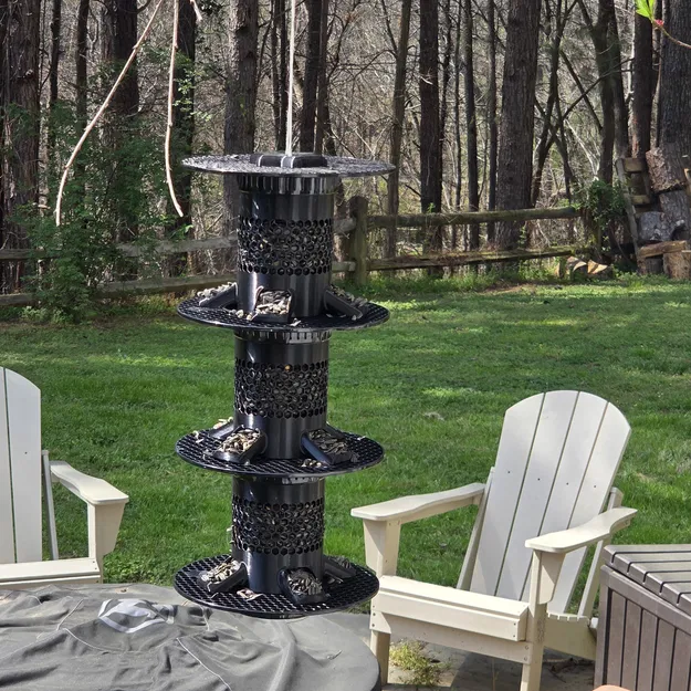 Máng ăn cho chim - Kiểu dáng mở rộng (Expandable) - Image 1