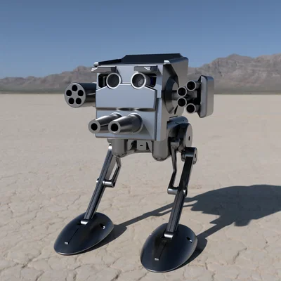 Mô hình HP Otto AT-ST có thể đi bộ