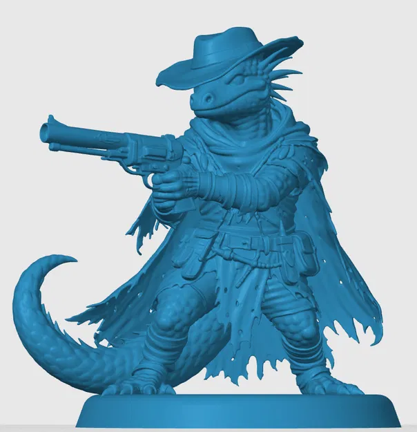 Mô hình Kobold Gunslinger - Xạ thủ Kobold cho D&D và Tabletop RPG - Image 3