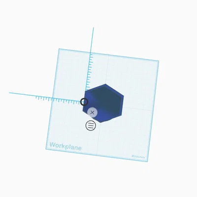 Mô hình 3D hình học lục giác Austin's Dad Project
