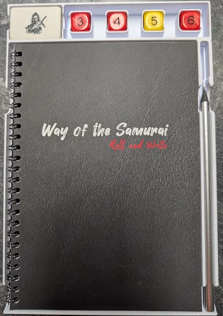 Khay Đựng Phụ Kiện Game Way of the Samurai Roll & Write 3D - Image 2