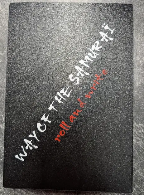 Khay Đựng Phụ Kiện Game Way of the Samurai Roll & Write 3D - Image 3