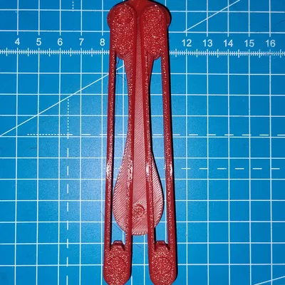 Baseballbat V1.5 - [Balisong] - Mẫu dao bướm in 3D