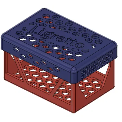 Hộp đựng thẻ bài Ligretto in 3D: Gọn gàng và bền bỉ