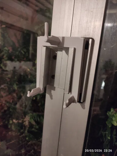 Khóa cửa sổ lùa dạng kẹp - Sliding window lock - Image 3