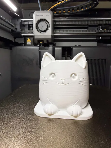 Ống Cắm Bút Hình Mèo Dễ Thương | Khay Đựng Đồ Văn Phòng Siêu Xinh - Image 2