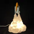 Mô hình đèn ngủ tàu con thoi Space Shuttle in 3D độc đáo - Thumbnail 4