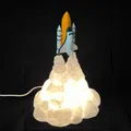 Mô hình đèn ngủ tàu con thoi Space Shuttle in 3D độc đáo - Thumbnail 5