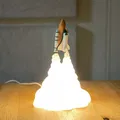 Mô hình đèn ngủ tàu con thoi Space Shuttle in 3D độc đáo - Thumbnail 6