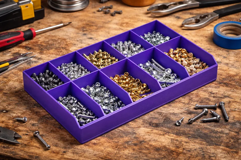 Khay đựng vít, đinh và linh kiện nhỏ - Image 1