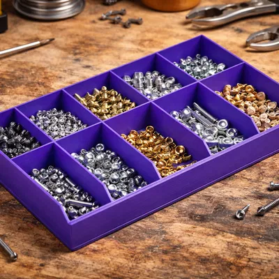 Khay đựng vít, đinh và linh kiện nhỏ