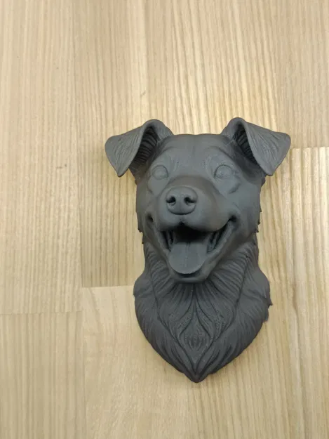 Mô hình trang trí treo tường đầu chó Jack Russell đáng yêu - Image 2