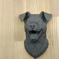 Mô hình trang trí treo tường đầu chó Jack Russell đáng yêu - Thumbnail 2