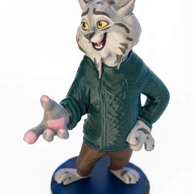 Mô hình Pawberty Lynx từ Zootopia 2