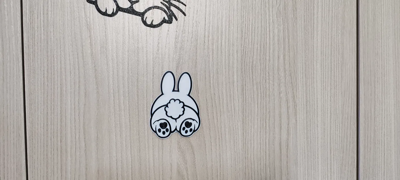 Mô hình thỏ Bunny's Relaxing Time in 3D siêu dễ thương trang trí nhà - Image 1