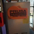 Ốp chắn quạt nguồn Meanwell LRS-350 với logo Prusa Research - Thumbnail 1