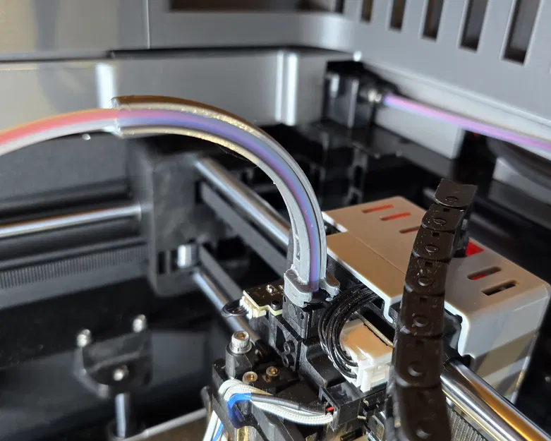 Ống dẫn PTFE góc 90 độ cho Qidi 4 Plus - Image 1