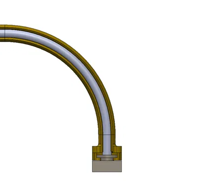 Ống dẫn PTFE góc 90 độ cho Qidi 4 Plus