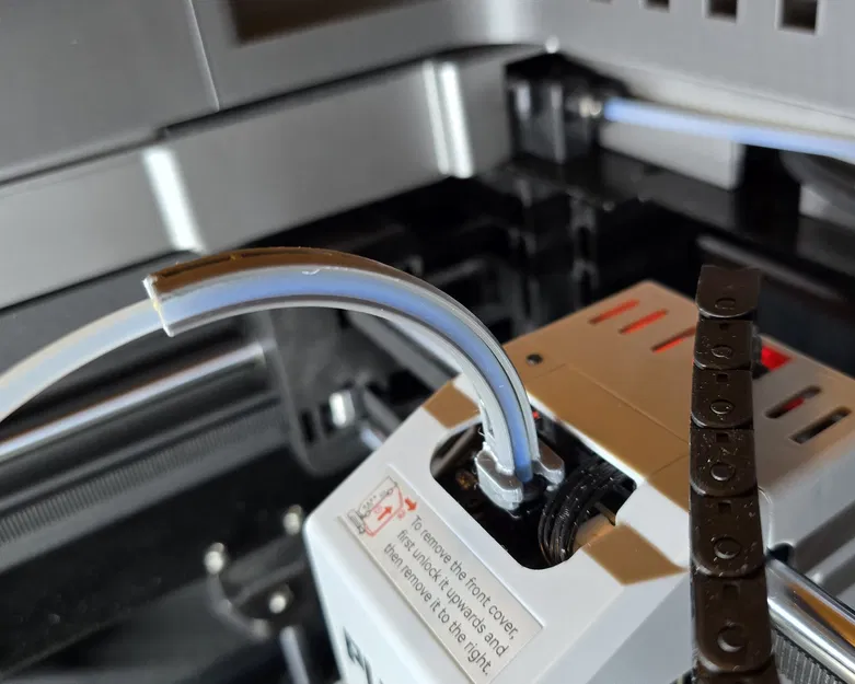 Ống dẫn PTFE góc 90 độ cho Qidi 4 Plus - Image 5