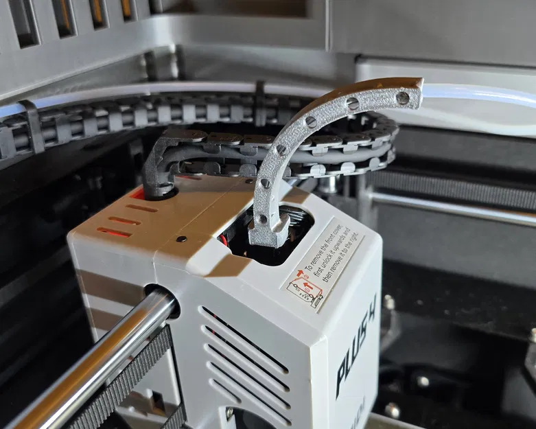 Ống dẫn PTFE góc 90 độ cho Qidi 4 Plus - Image 6