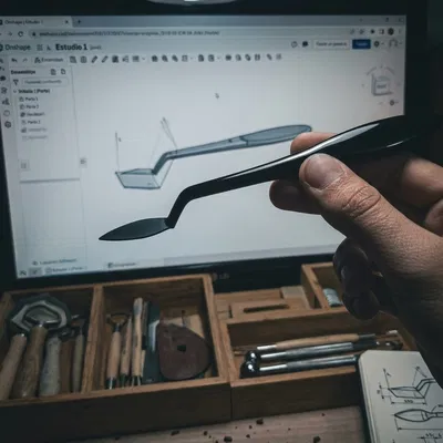 Dụng cụ tạo hình đất sét công thái học - Kỹ thuật đảo ngược chính xác