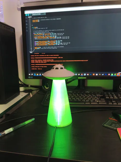 Đèn trang trí hình UFO độc đáo - Image 2