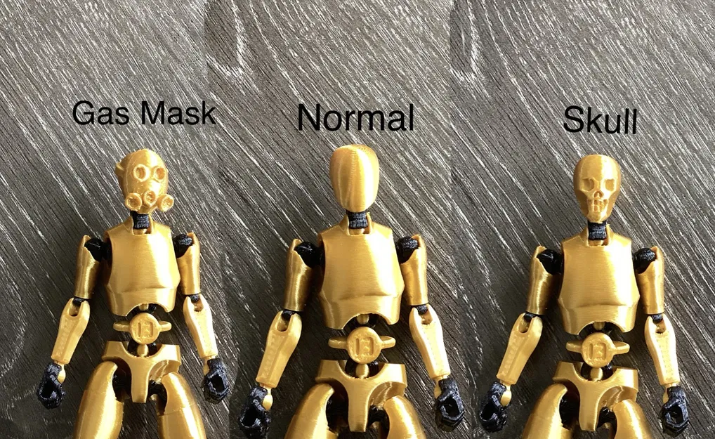 Bộ đầu tùy chỉnh cho mô hình Carbon 13: Hộp sọ và Mặt nạ phòng độc - Image 1