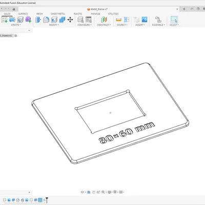 Khung giữ phim 35mm (80x60 mm) cho máy scan - Phụ kiện nhiếp ảnh