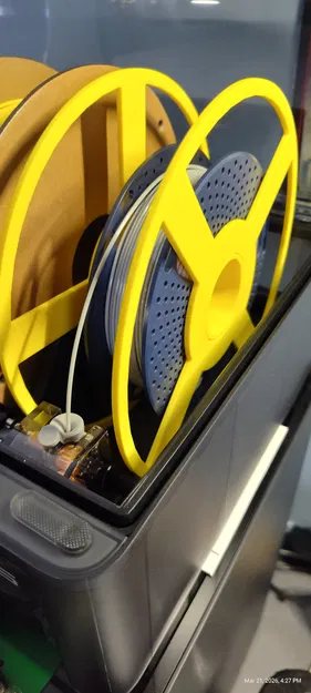 Bộ adapter chuyển đổi cuộn nhựa 0.25kg sang 1kg cho AMS - Image 1