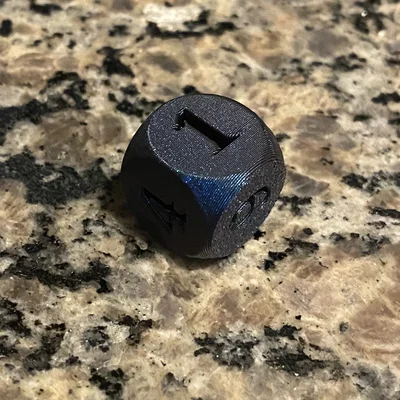 Tự in con xúc xắc 3D đơn giản (Simple Dice) tại nhà cực nhanh