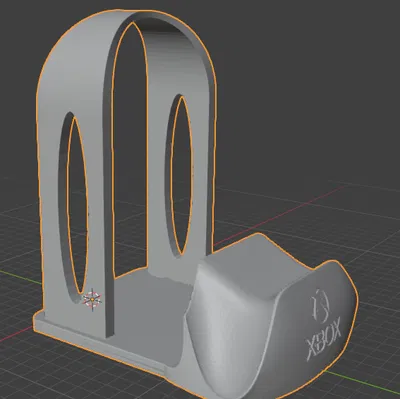 Đế Dựng Tai Nghe Và Tay Cầm Xbox Tối Giản Cho Game Thủ