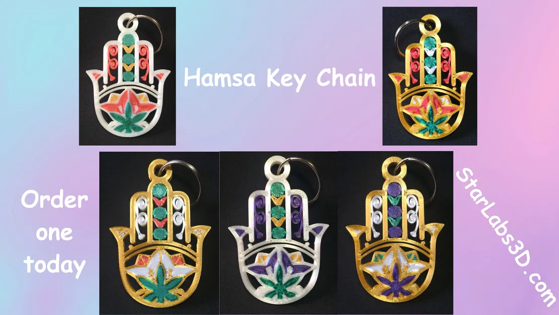 Móc khóa Hamsa - Image 4