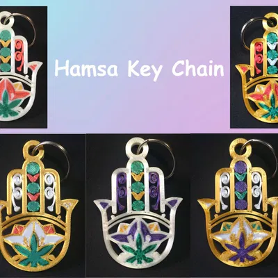 Móc khóa Hamsa