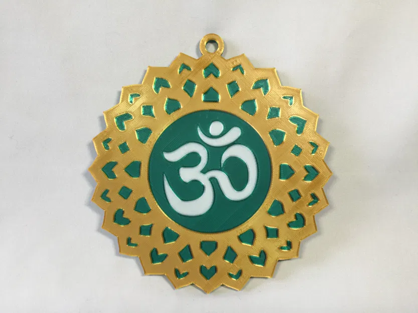 Om Wall Decor - Trang trí tường biểu tượng Om - Image 3