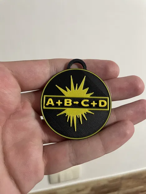 Móc khóa mô phỏng Phản ứng Hóa học - Image 1