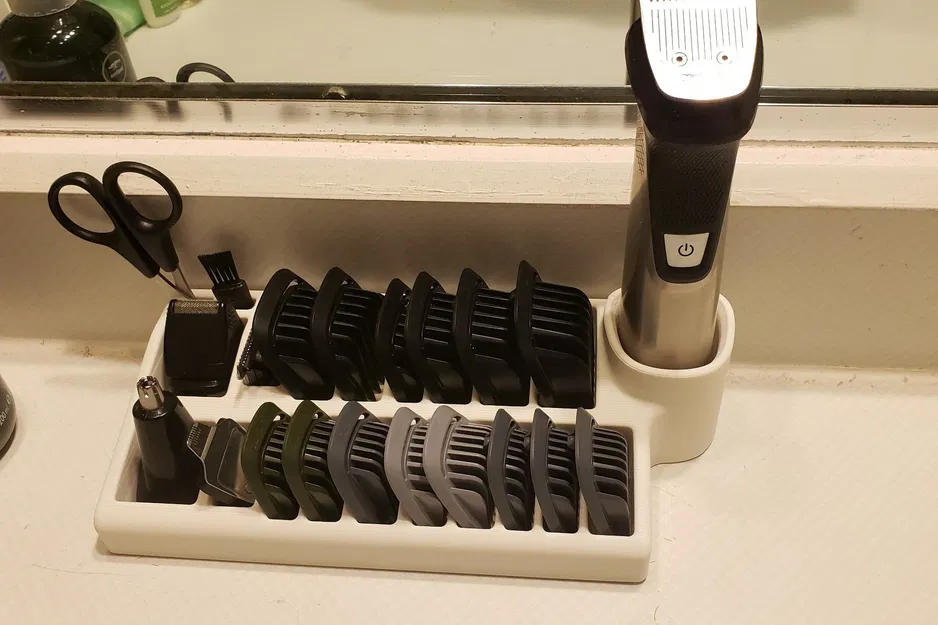 Khay đựng máy cạo râu Philips Norelco 7000 thông minh, gọn gàng - Image 1