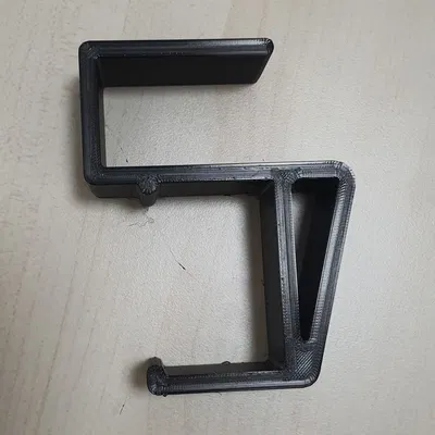 Giá treo ổ cắm điện cho bàn làm việc (không cần khoan vít)