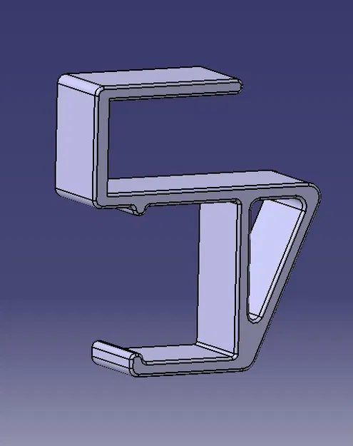 Giá treo ổ cắm điện cho bàn làm việc (không cần khoan vít) - Image 3