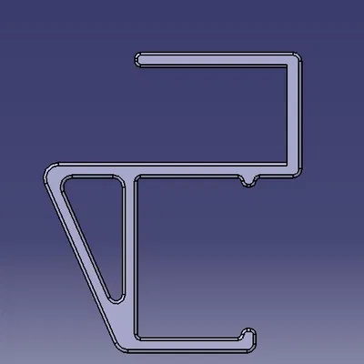 Giá treo ổ cắm điện cho bàn làm việc (không cần khoan vít)