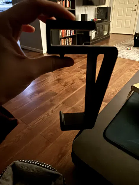 Giá treo ổ cắm điện dưới bàn không cần khoan vít - Phụ kiện 3D hữu ích - Image 2