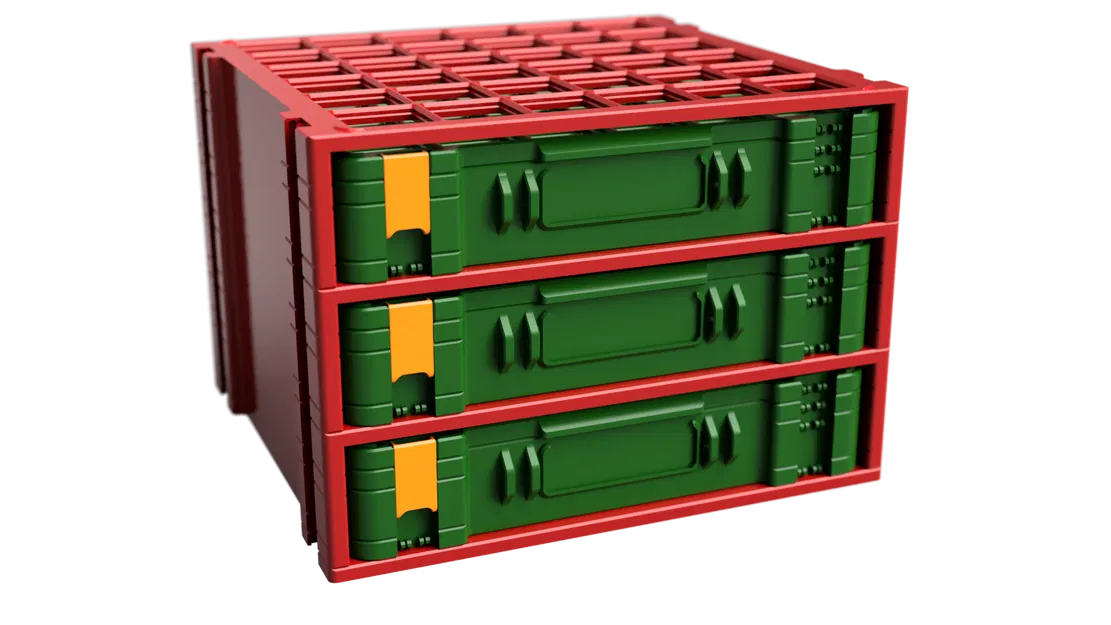 Kệ Đựng Hộp Gridfinity (Parametric) - Image 1