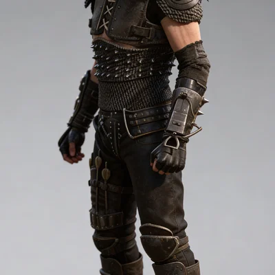 Mô hình 3D nhân vật Wez (Mad Max 2) - Tỷ lệ 1:24 cho máy in Resin
