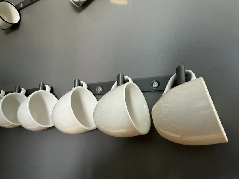 Thanh treo cốc espresso gắn tủ bếp tiện lợi - Giải pháp tối ưu diện tích - Image 2