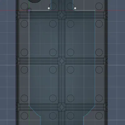 Khay Đựng Rez Antenna Xform 4:1 Theo Hệ Thống Gridfinity 2x4