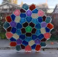 Khuôn mẫu làm suncatcher Voronoi Penrose bằng nhựa resin - Thumbnail 1