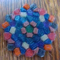 Khuôn mẫu làm suncatcher Voronoi Penrose bằng nhựa resin - Thumbnail 5