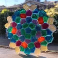 Khuôn mẫu làm suncatcher Voronoi Penrose bằng nhựa resin - Thumbnail 15