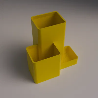 Khay đựng dụng cụ văn phòng Tiny Desk Organizer in 3D