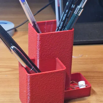 Khay đựng dụng cụ văn phòng Tiny Desk Organizer in 3D